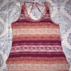 Pink Stripes Tank Top
